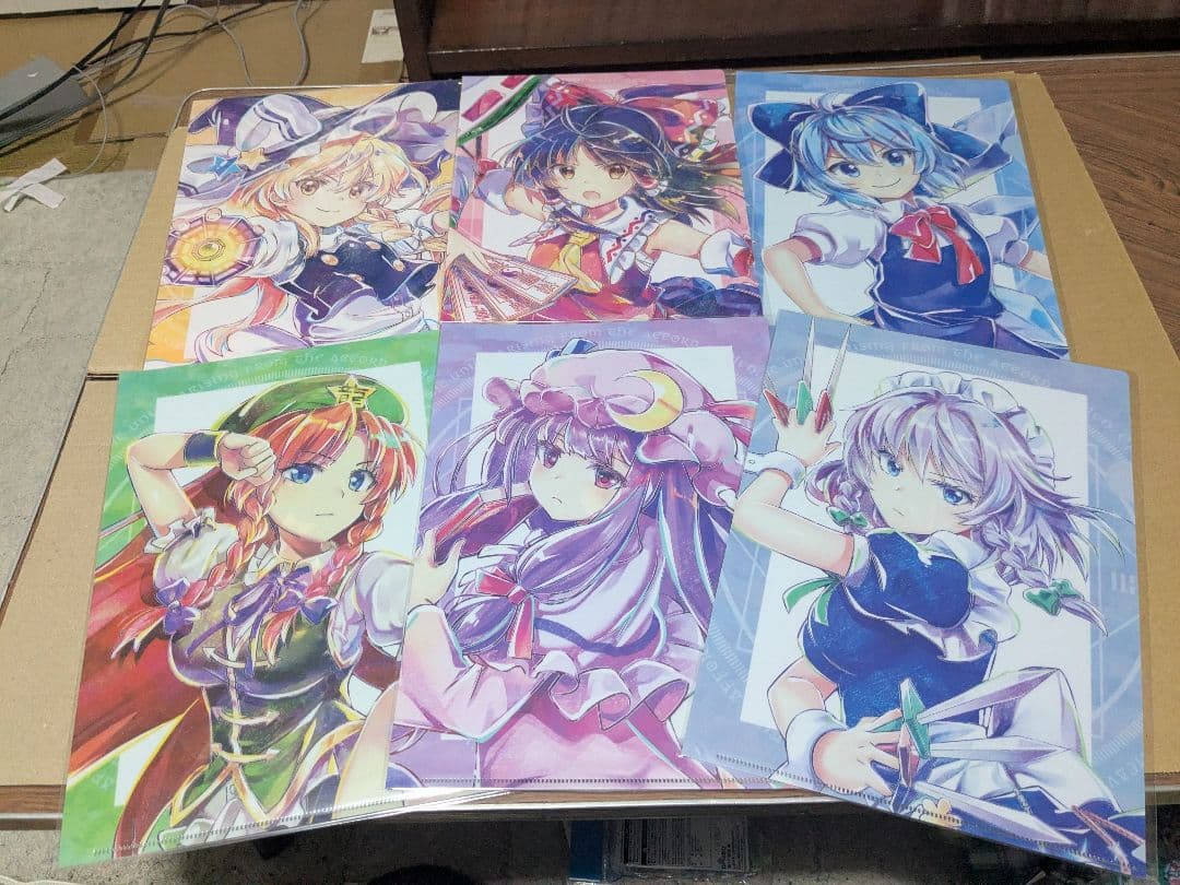 激レア東方LostWord＆Ani-Art A4クリアファイル全種類セット