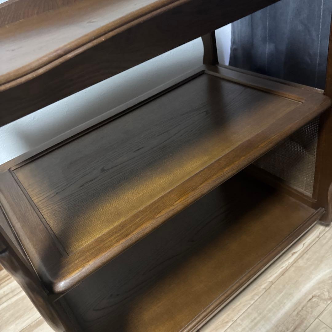 カリモク　キッチン　ワゴン　棚　キャスター　美品　最安値