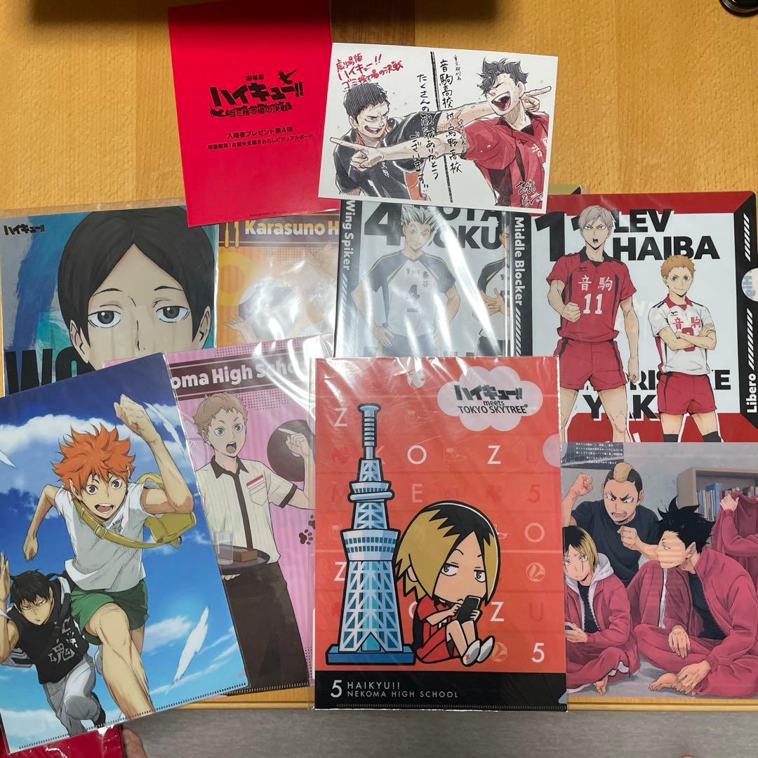 ハイキュー　缶バッジ　ポストカードまとめ売り　200点以上