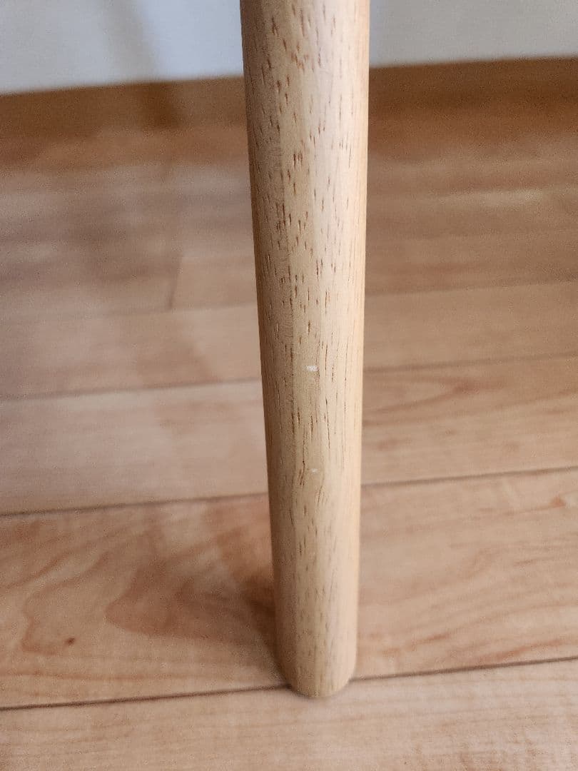 無印良品　残反をつかったスタッキングスツール　ネイビー