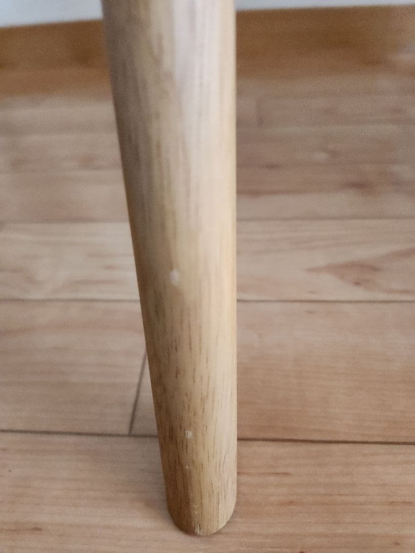 無印良品　残反をつかったスタッキングスツール　ネイビー