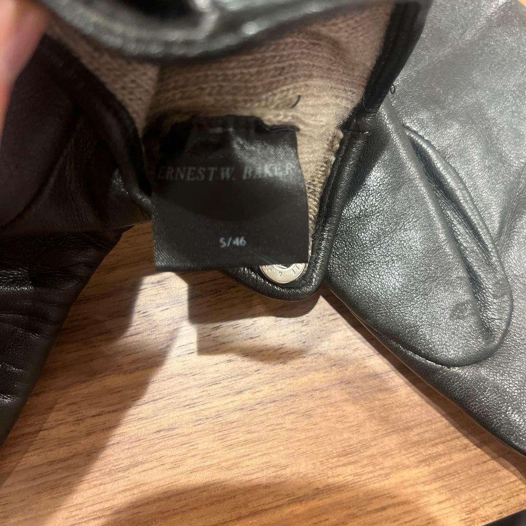 ERNEST W.BAKER レザーグローブ