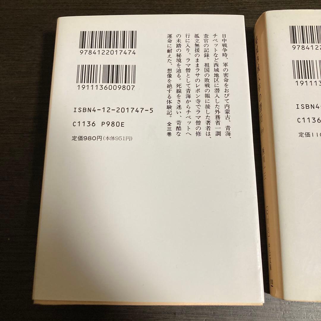 希少　秘境西域八年の潜行 全3巻セット