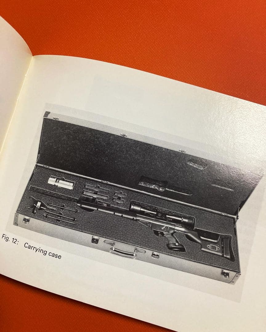 【幻の激レアアイテム】PSG1(PSG-1)実銃マニュアル 当時物