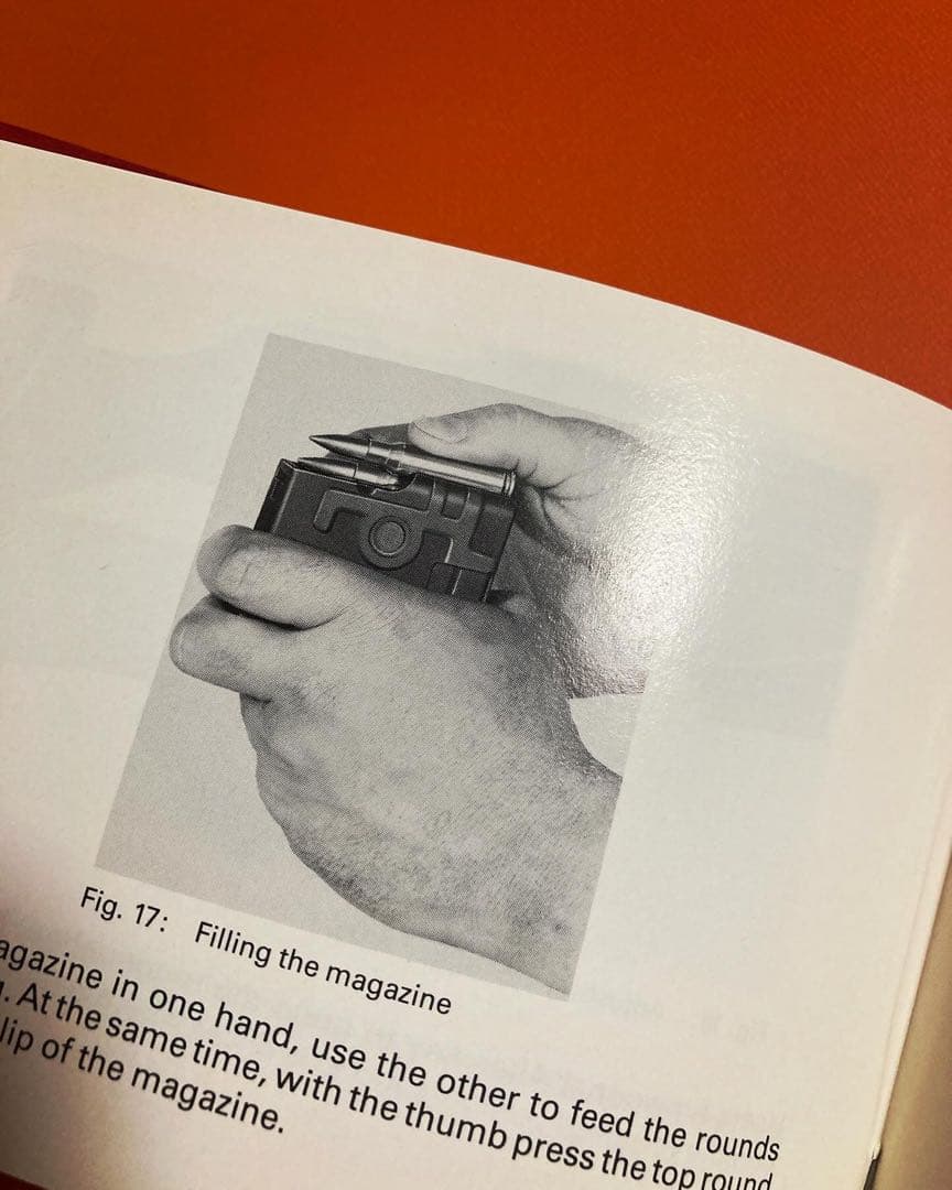 【幻の激レアアイテム】PSG1(PSG-1)実銃マニュアル 当時物