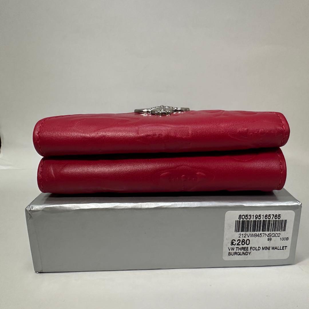 【新品！希少】ヴィヴィアンウエストウッド 三つ折り財布