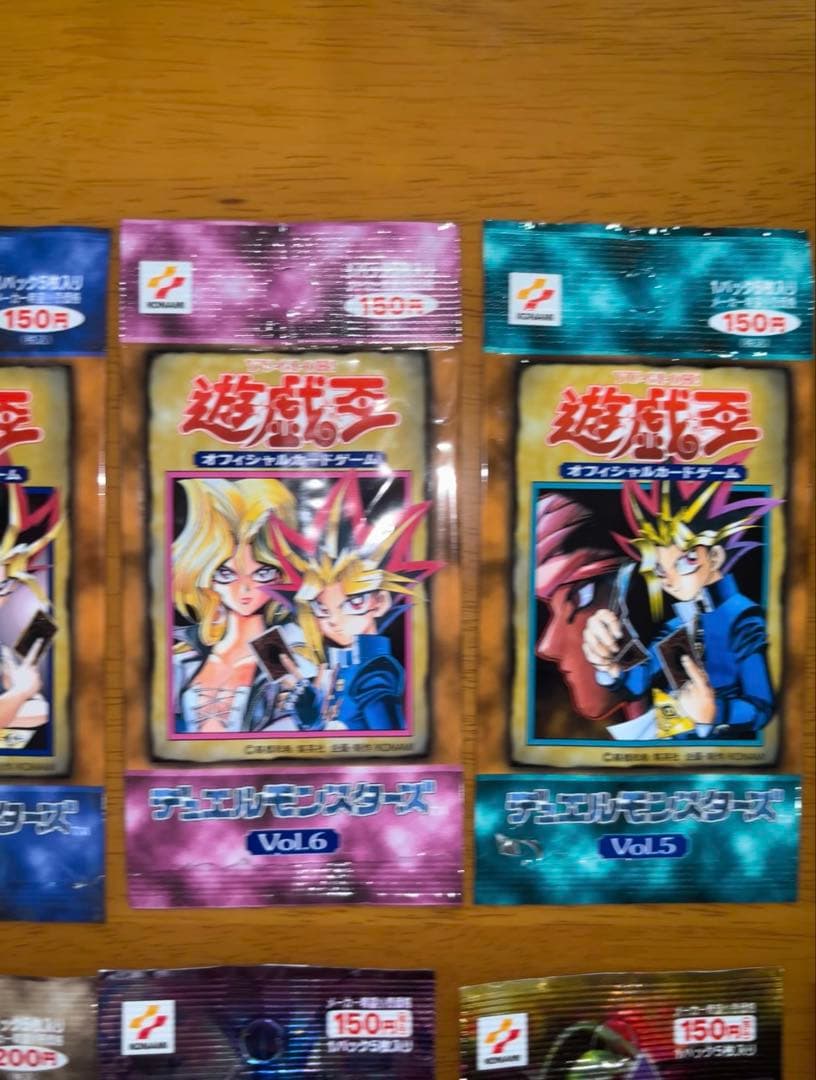 【空袋】【中身無し】遊戯王OCG デュエルモンスターズ 空袋セット