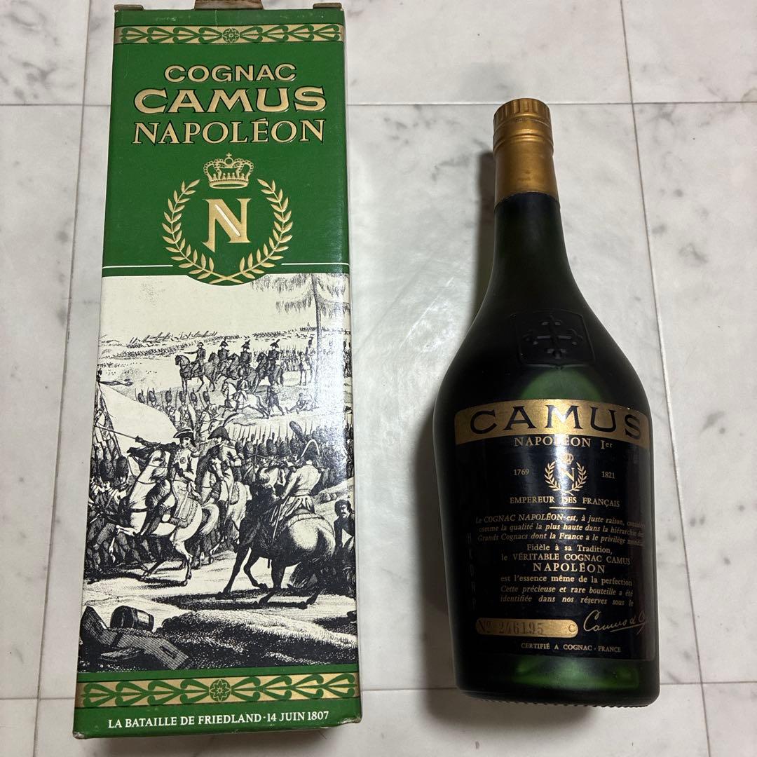 古酒　CAMUS NAPOLEON コニャック 箱入り