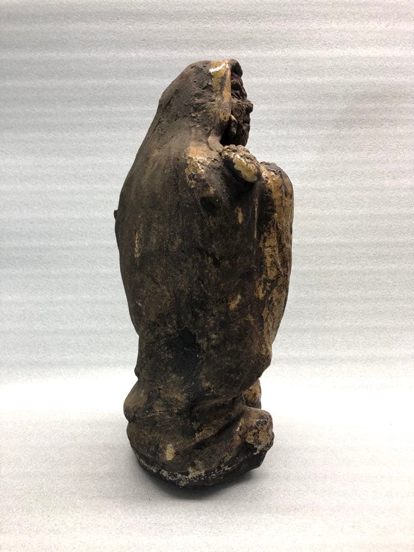 達磨大師像　達磨　焼物　置物　古美術