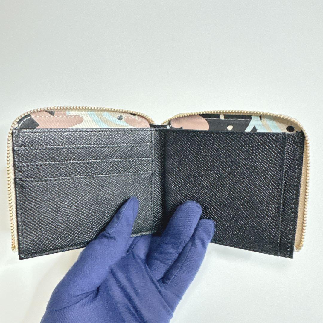【極美品】IANNE イアンヌ　パル　face ファスナー　折り財布