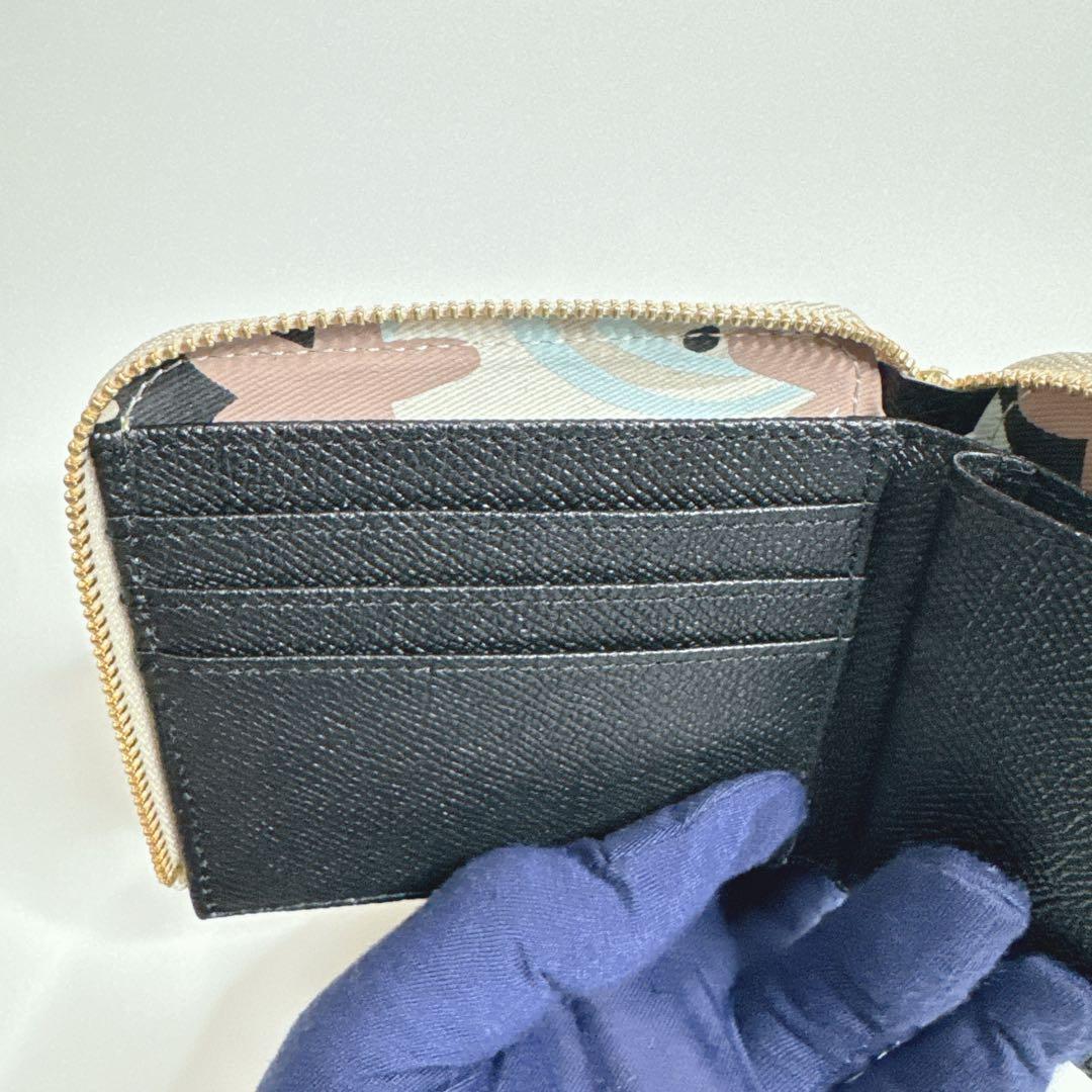 【極美品】IANNE イアンヌ　パル　face ファスナー　折り財布