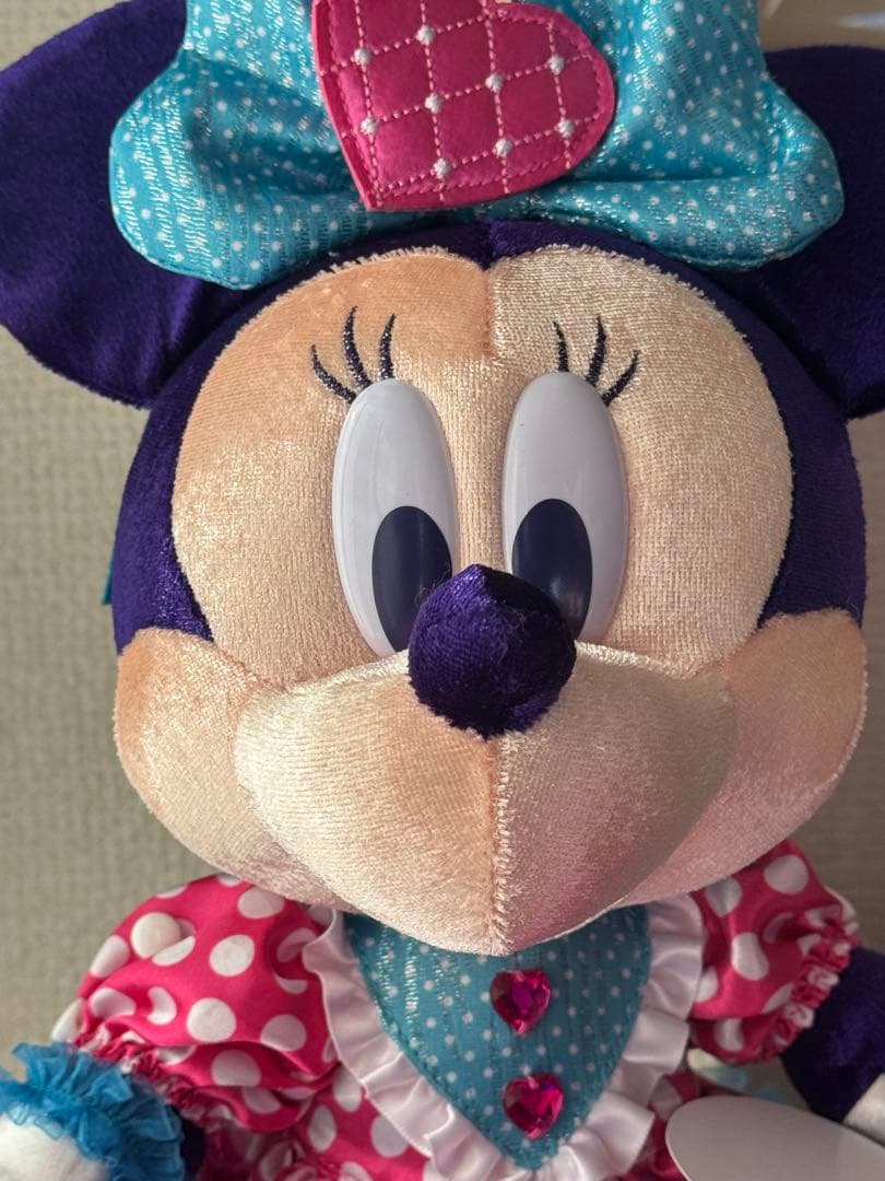 新品未使用　東京ディズニーランド　ミニー　ぬいぐるみ　パルパルーザ　2026