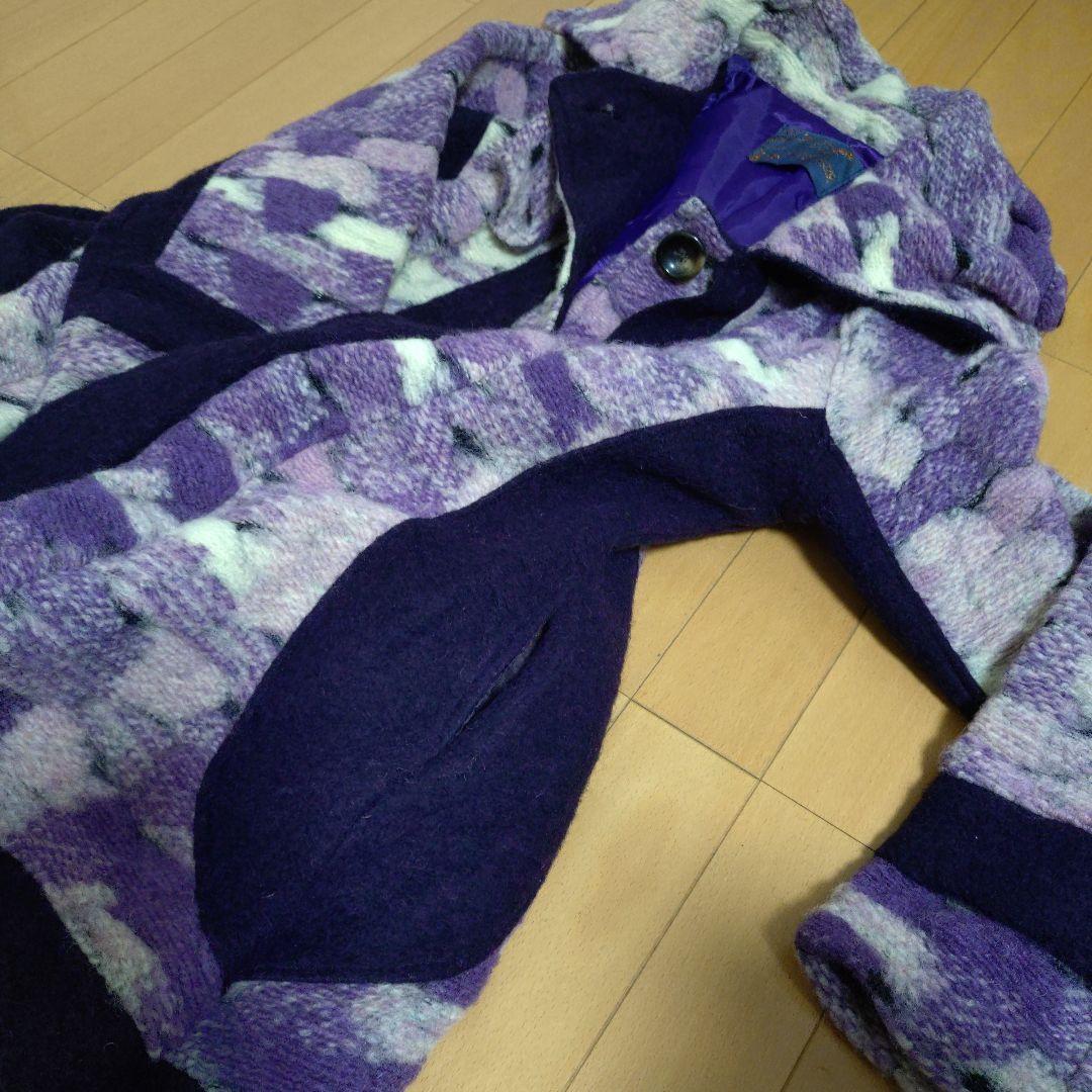 専用　SUPEPOSER イタリア製　ウールコート　バルーン L