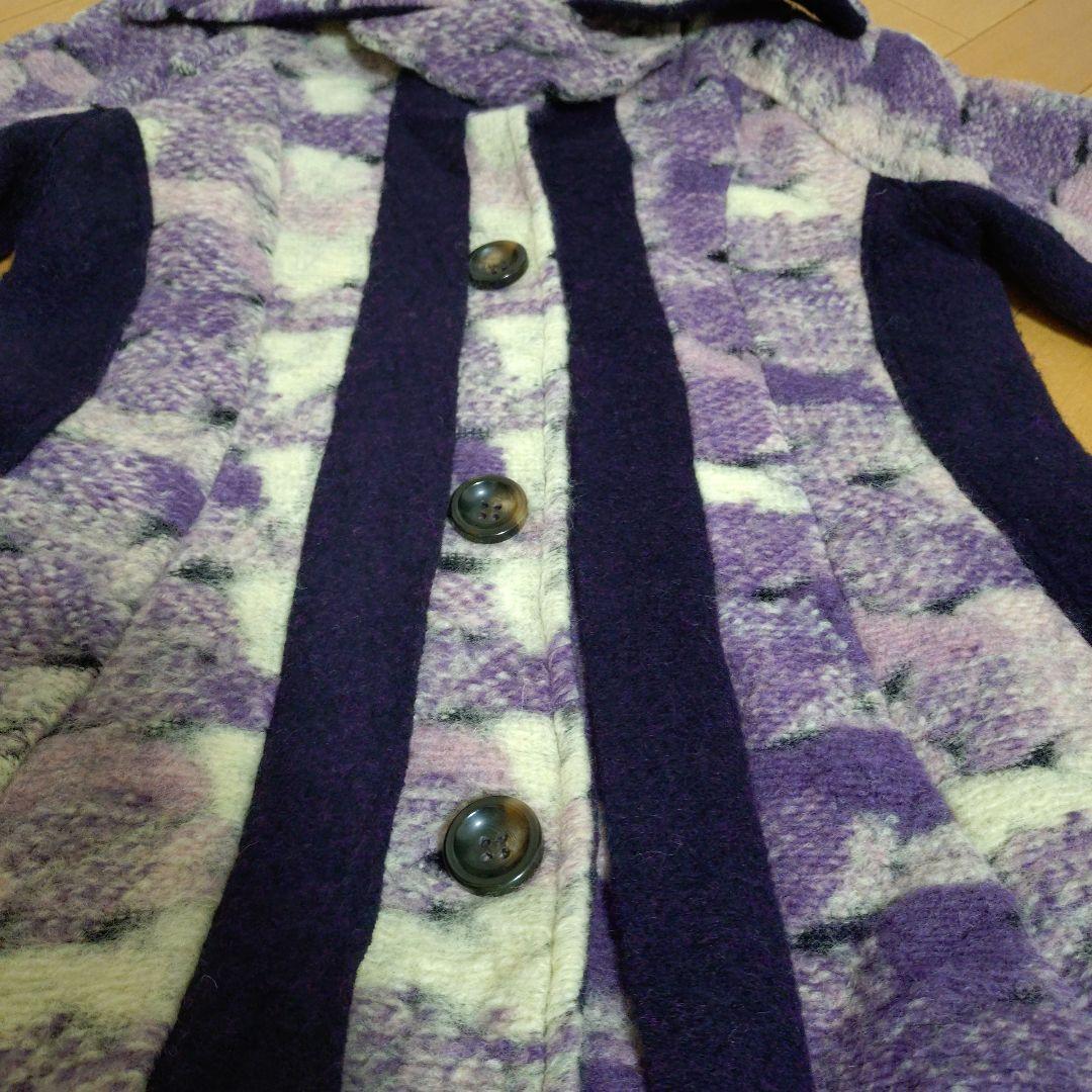 専用　SUPEPOSER イタリア製　ウールコート　バルーン L