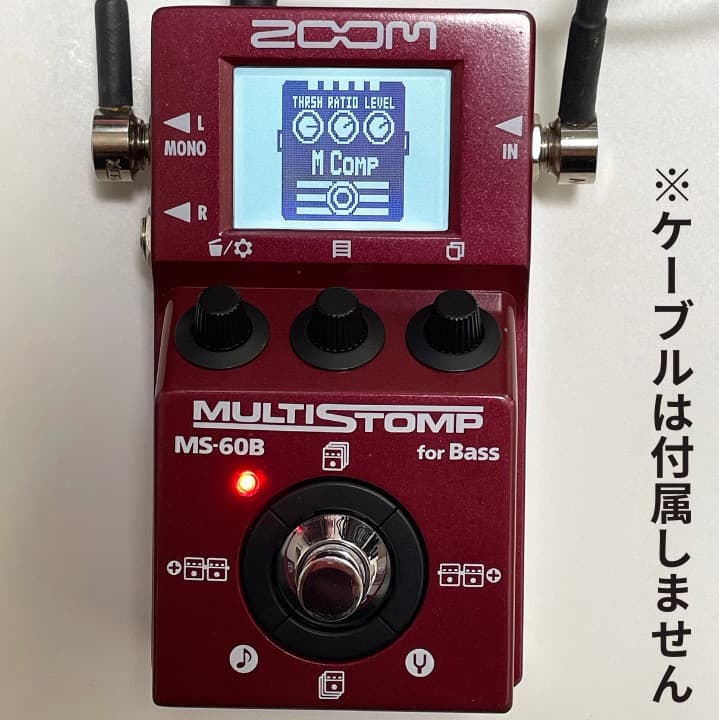 ZOOM MS-60B Bass MultiStomp マルチストンプ ズーム