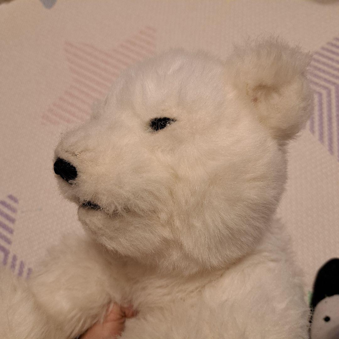 ジャンク★しろくま　ロボット　ホッキョクグマ ぬいぐるみ 　白くま　シロクマ