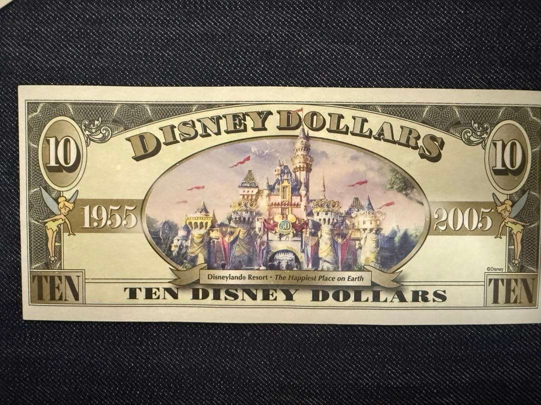 ディズニーダラー2005年3種類セットdisneydollars