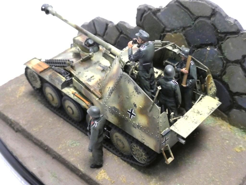 ドイツ対戦車自走砲 マーダーIIIM (ノルマンディ戦線)　完成品