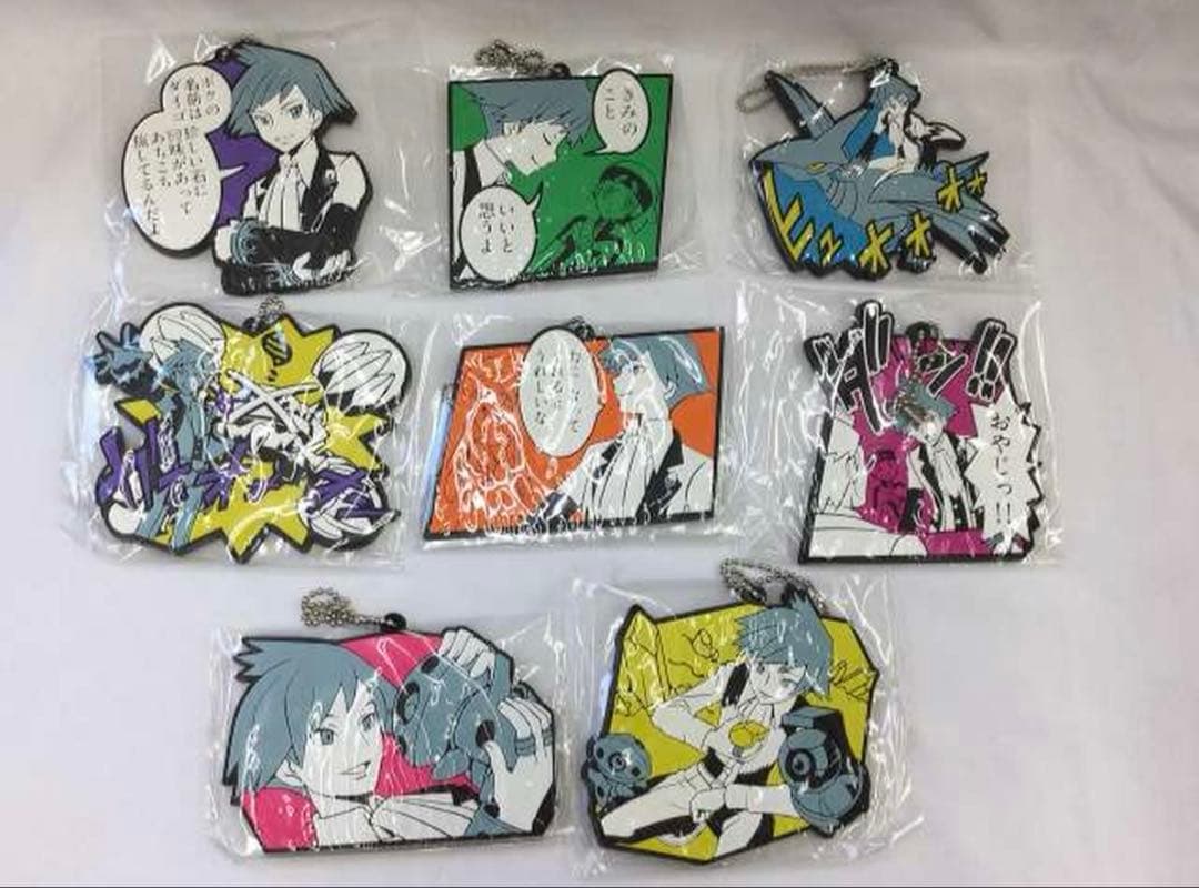 DAIGO BIGラバーキーホルダーコレクション　全8種類コンプ　ポケセン限定