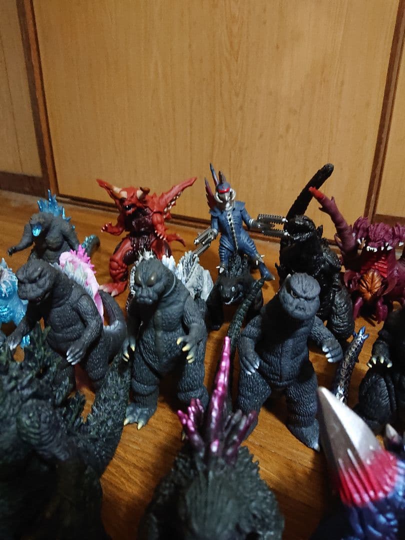 フ*7様 ゴジラ ソフビフィギュア計30点セット