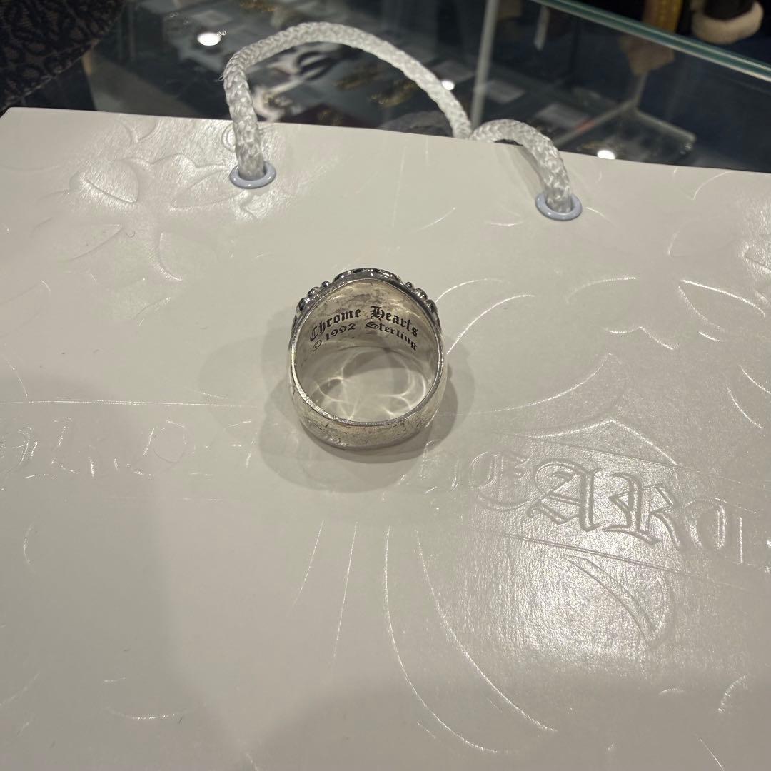 【確実正規品】CHROME HEARTS キーパーリング　アフターダイヤ