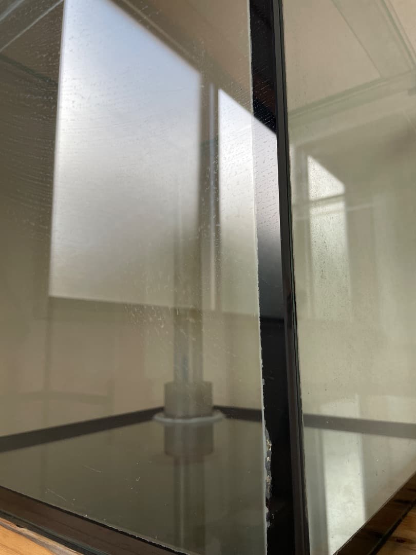 オーバーフロー水槽 ガラス製