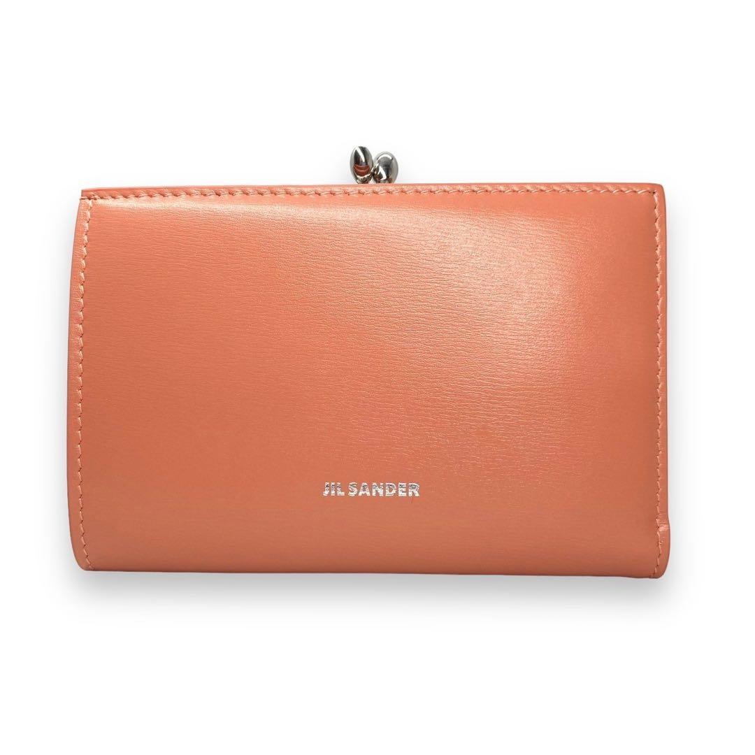 【新品】ジルサンダー　ゴジ　パーススモール　コンパクトウォレット　コーラル