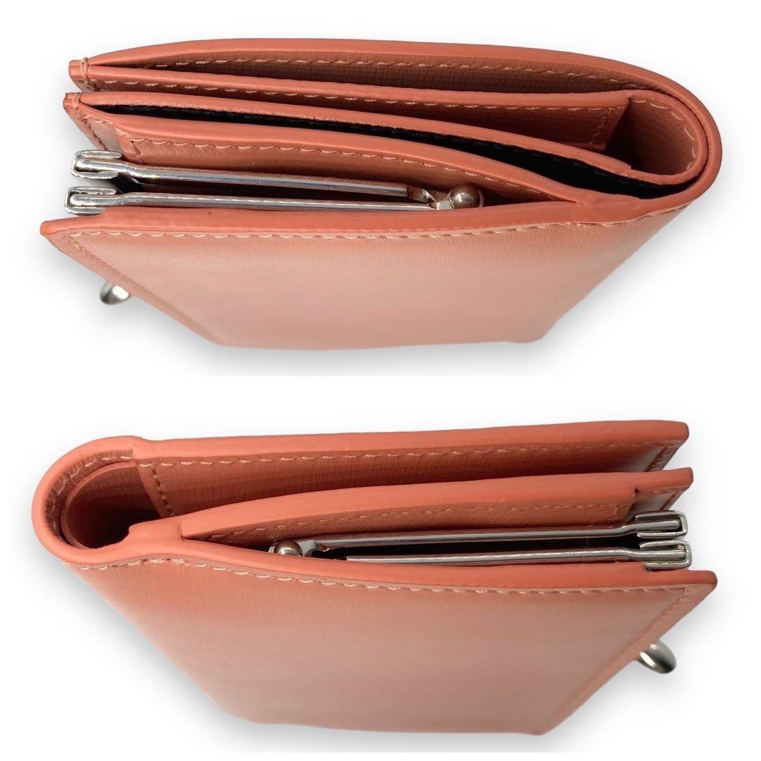 【新品】ジルサンダー　ゴジ　パーススモール　コンパクトウォレット　コーラル