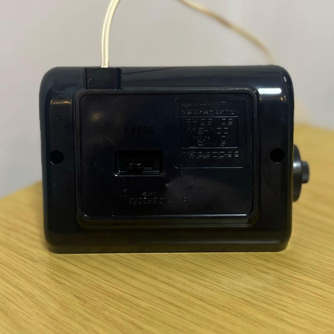 【メンテ済・動作正常】CITIZEN パタパタ時計 ハイリーフ・カーチス 赤黒