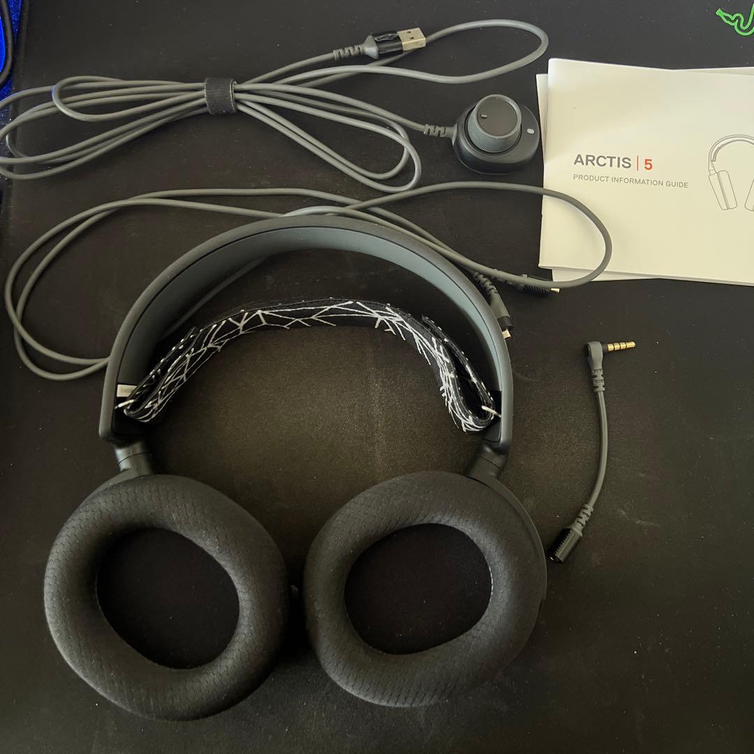 ヘッドホン STEELSERIES ARCTIS 5 BLACK