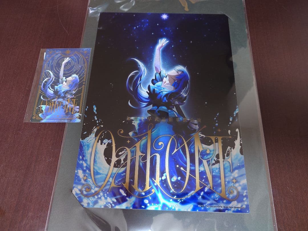 如月千早武道館単独公演 「OathONE」 メタルアートプレート・特典ステッカー