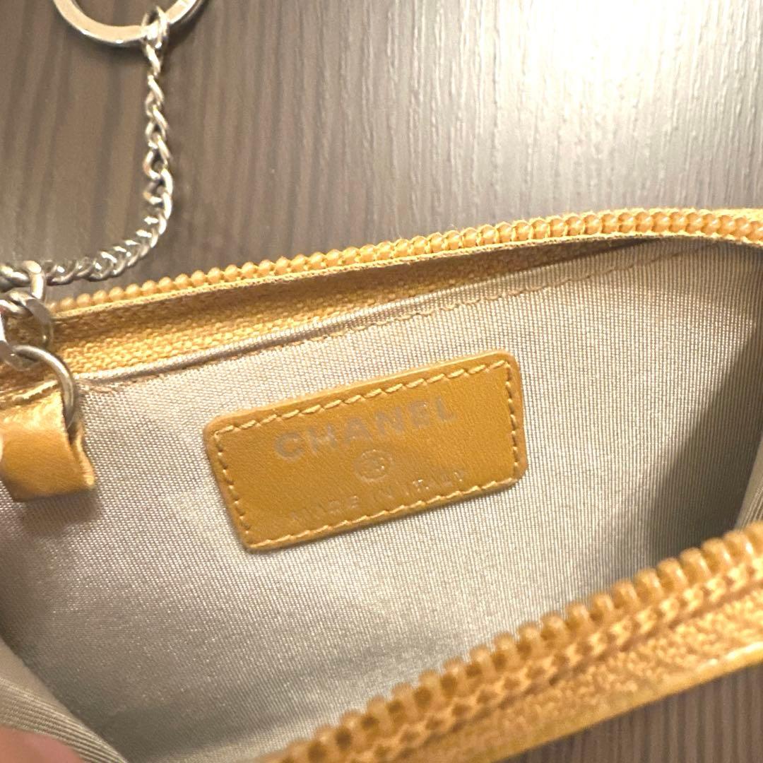 CHANEL シャネル 確実本物 ケース カードケース キャビアスキン