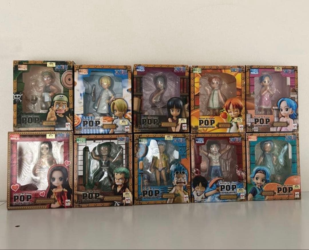 ワンピース　cbシリーズ　フィギュア　pop 11体セット CB POP まとめ