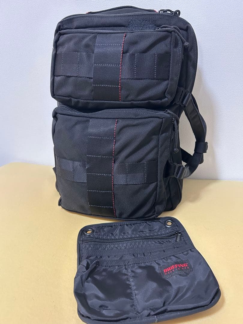 ブリーフィング ビームスプラス 3WAY リュック 黒