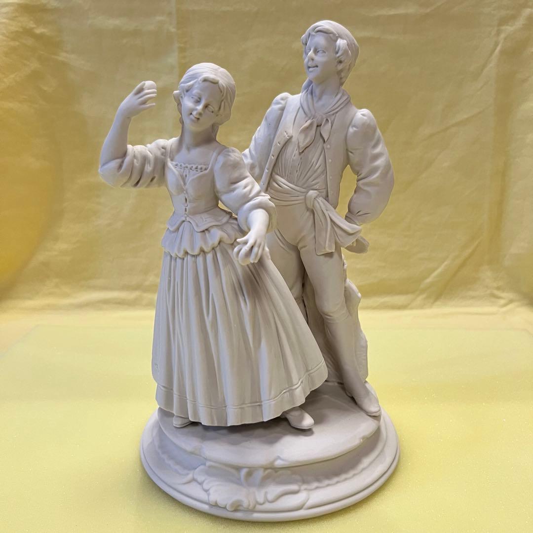 カポディモンテ　イタリア製　陶人形　置物　フィギュア　クリスマス　ギフト