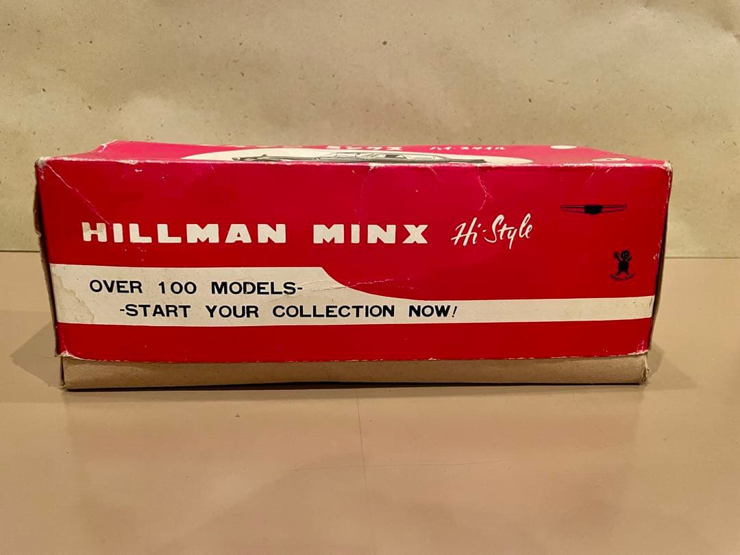 1961年【いすゞ】ヒルマンミンクス ハイスタイル　バンダイ　ブリキミニカー