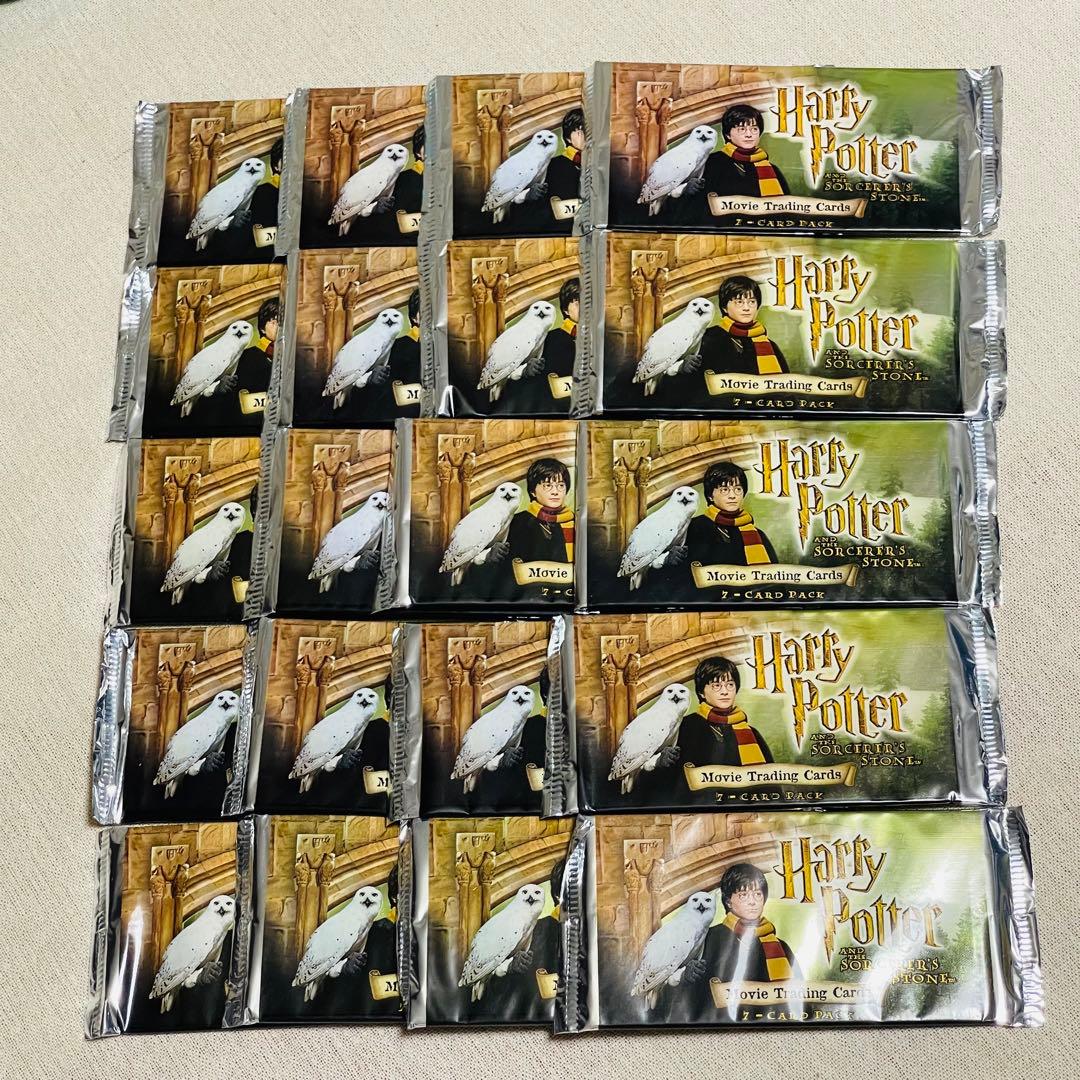 新品　ハリーポッターと賢者の石　トレカ　ムービーカード　20パックセット