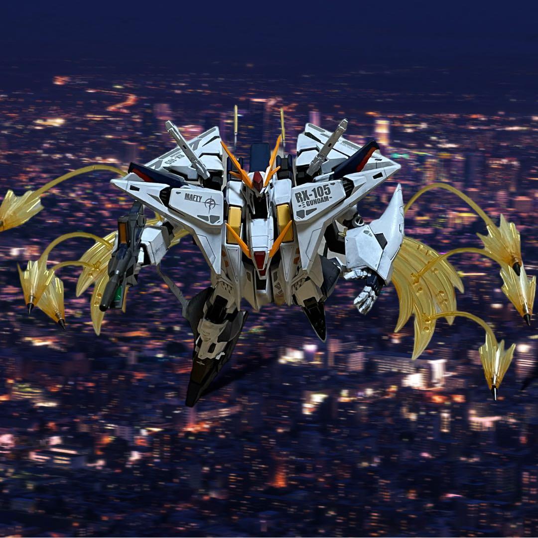 HGUCRX-105 クスィーガンダム完全塗装済 バーニアメタルパーツ変更済み