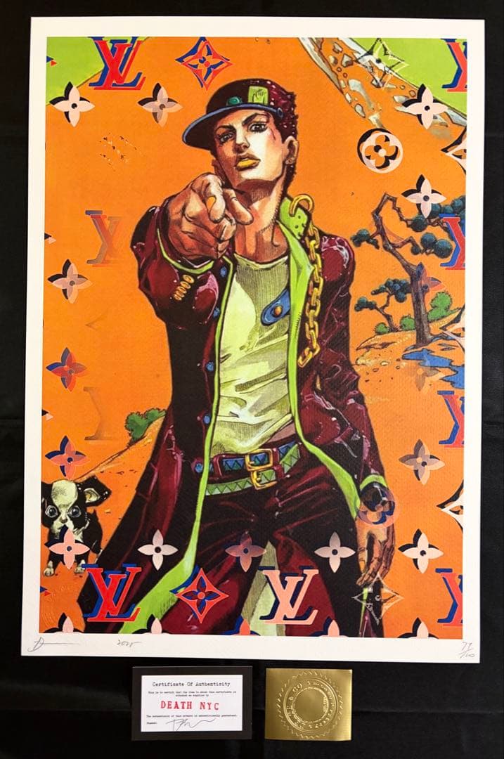 世界限定100枚 DEATH NYC アート ポスター jo06