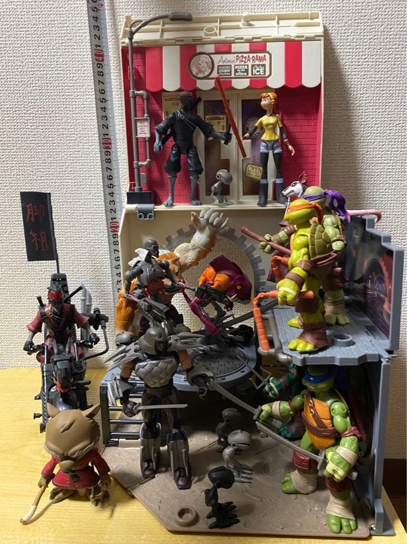 【最終価格】　ミュータントタートルズ　フィギュア　セット