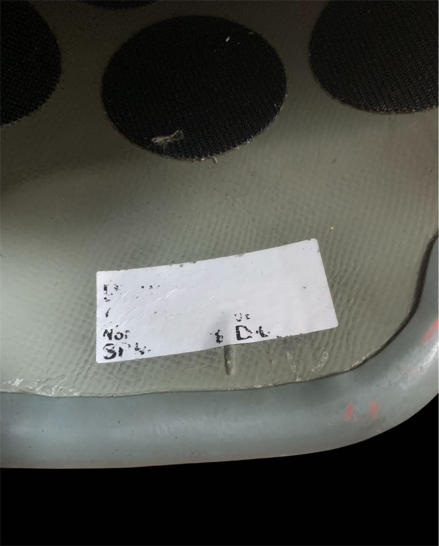 中古ミリタリーヘルメット アゴ紐 パッドセット XLサイズ