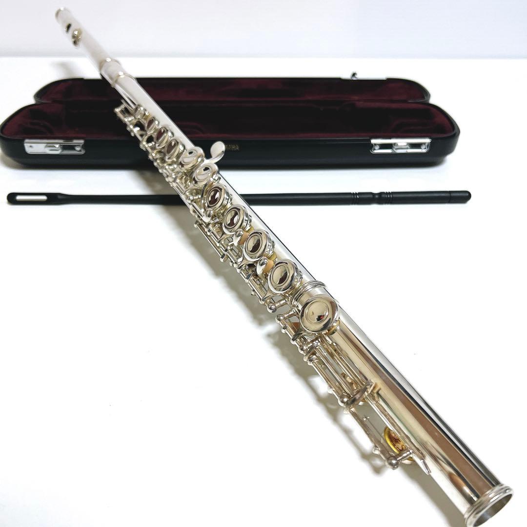 【美品】YAMAHA ヤマハ フルート　YFL211 YFL-211鏡面仕上げ