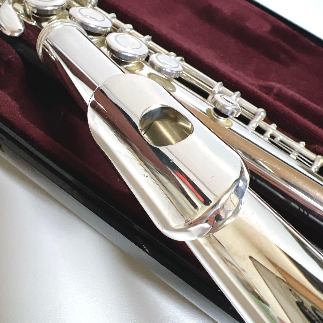【美品】YAMAHA ヤマハ フルート　YFL211 YFL-211鏡面仕上げ