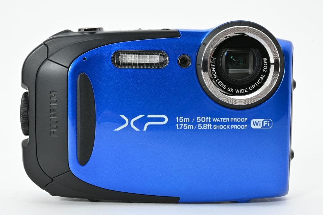 【ほぼ新品】FUJIFILM FINEPIX XP80 ブルー　動作確認済