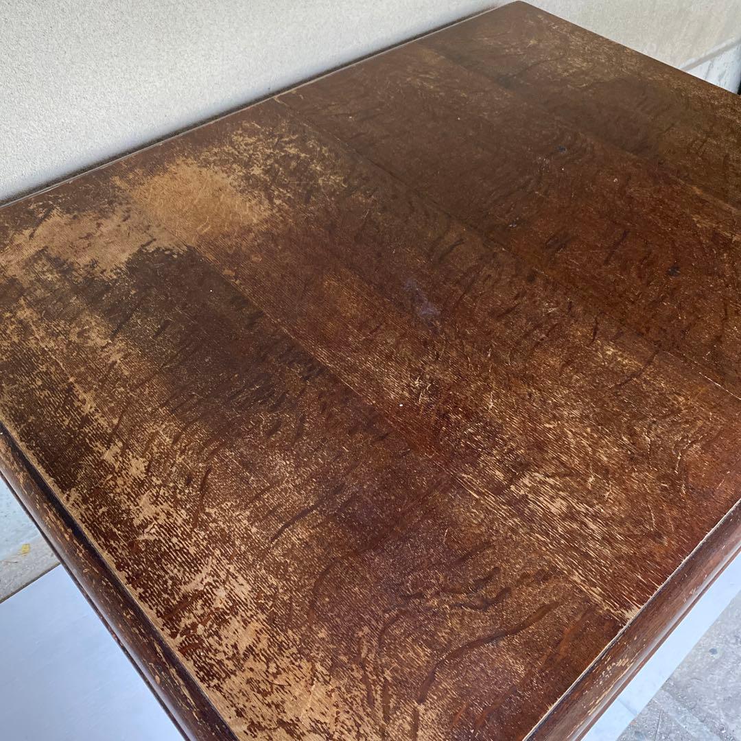 イギリス アンティーク エクステンション ダイニングテーブル 伸長式