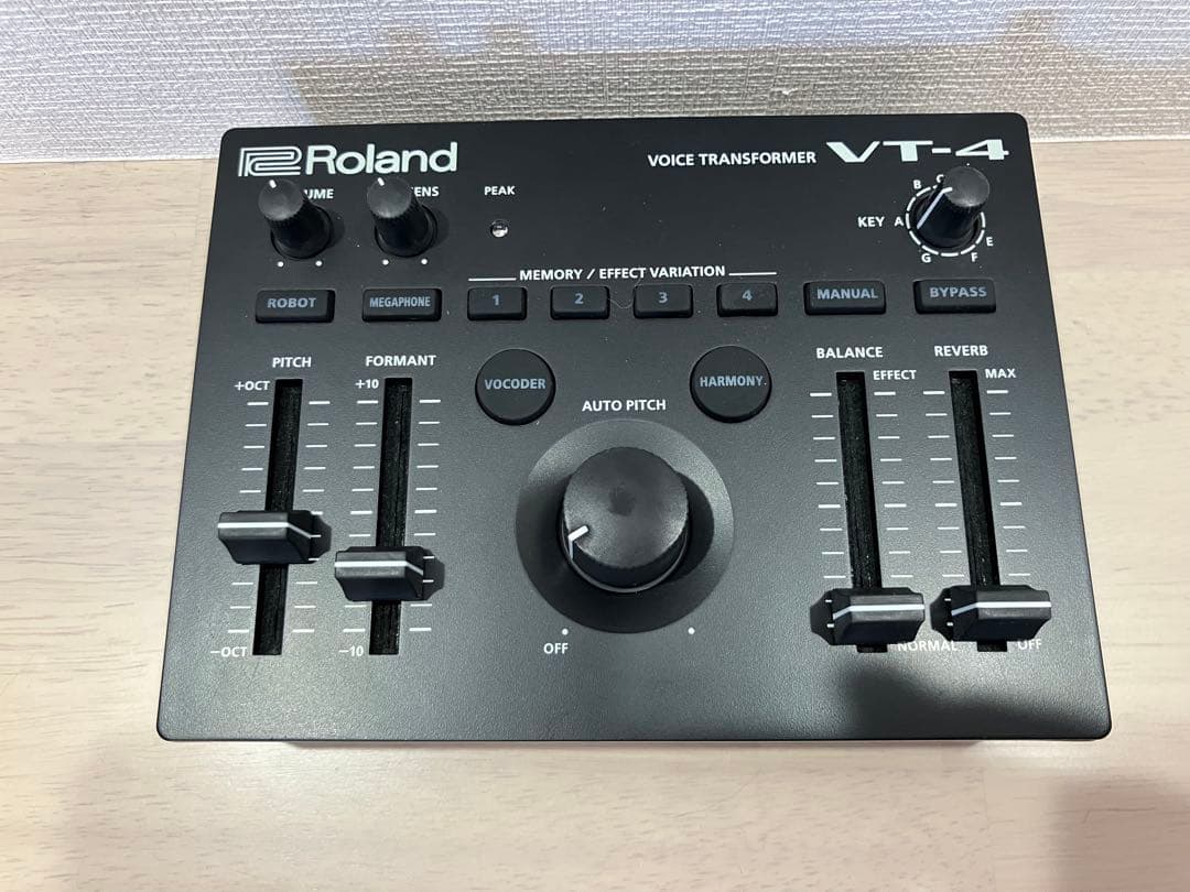 【電源確認済】ボイスチェンジャー Roland ローランド VT-4