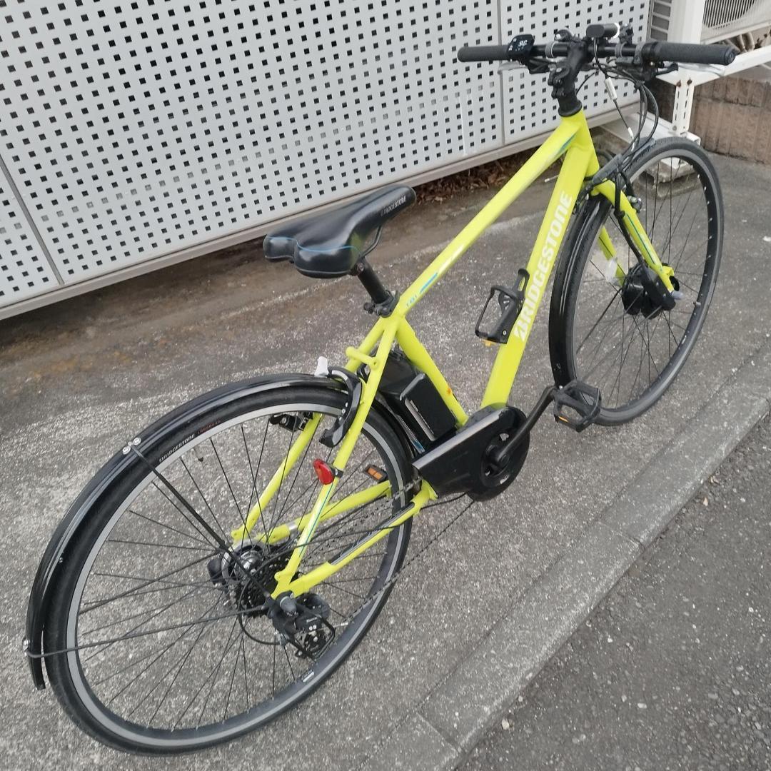 極美品 ブリヂストン 電動自転車 TB1e TB7B42 B400バッテリー