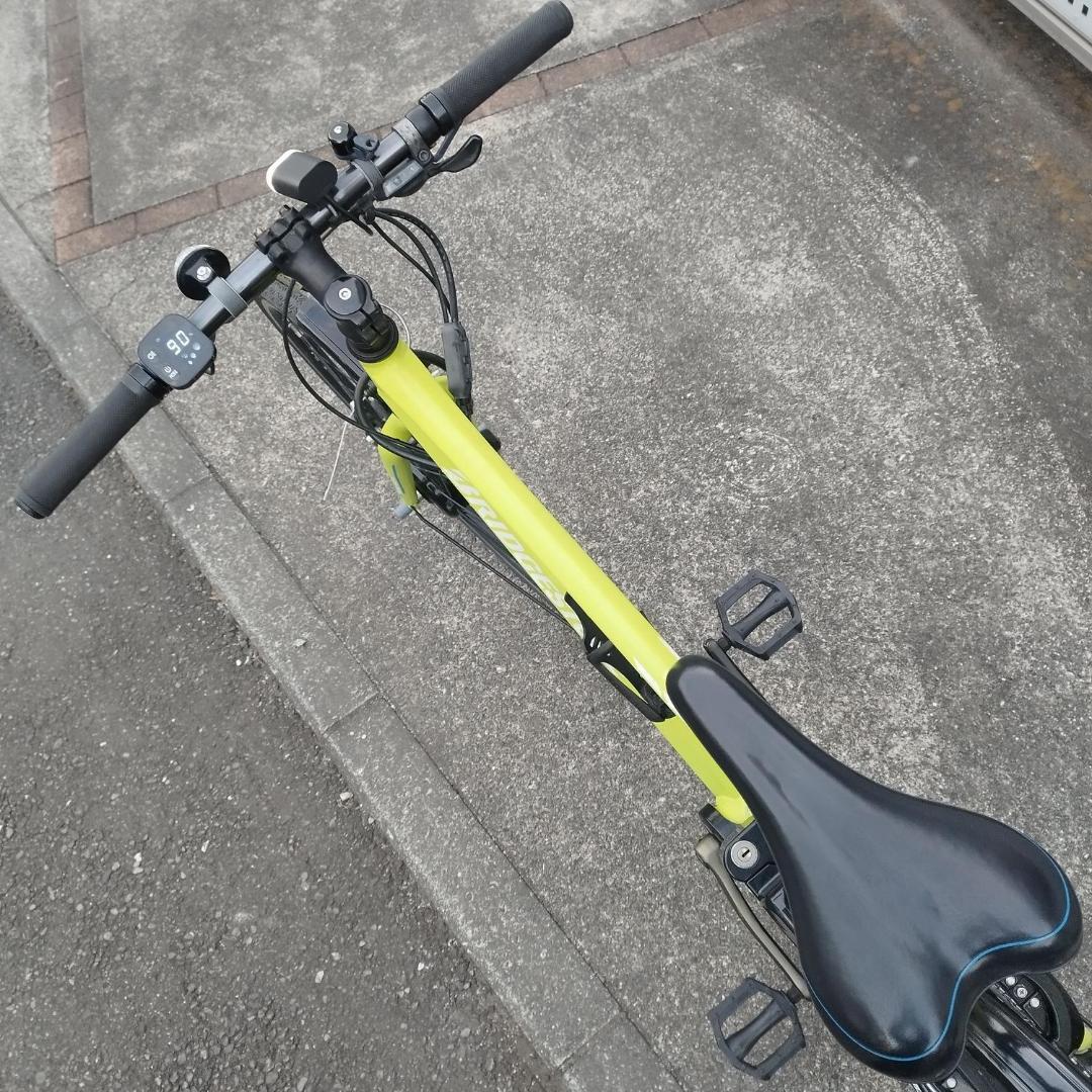 極美品 ブリヂストン 電動自転車 TB1e TB7B42 B400バッテリー