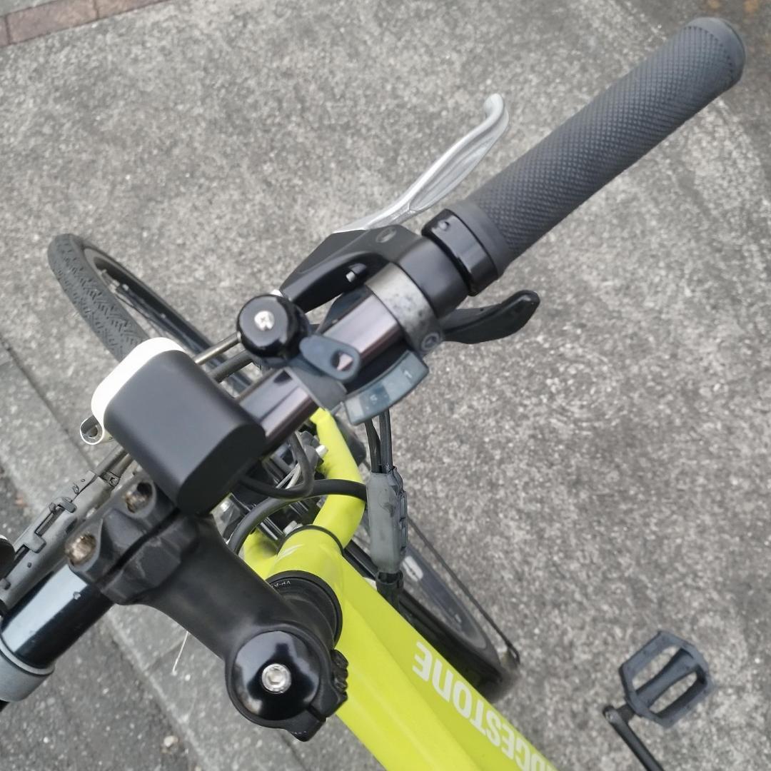 極美品 ブリヂストン 電動自転車 TB1e TB7B42 B400バッテリー