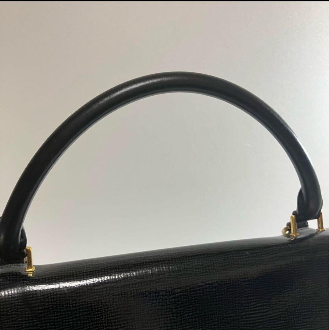 特価！！【極美品】セリーヌ トラペーズ 2way 黒 スエード 金具